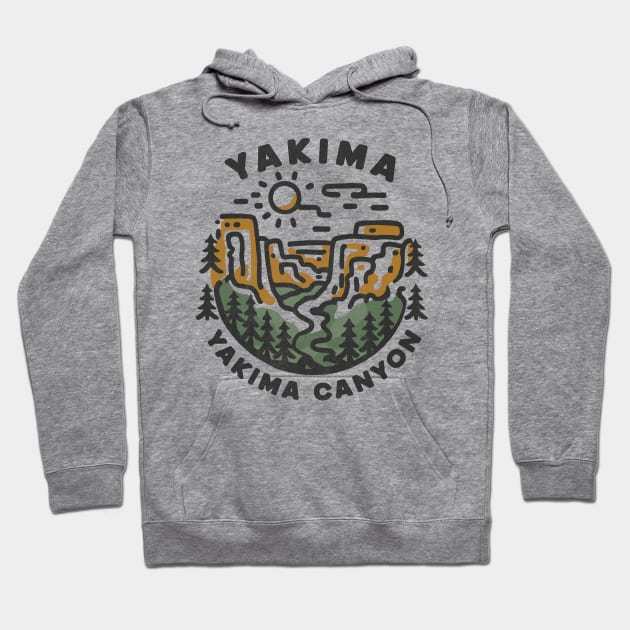 Yakima Canyon Hoodie by Tees For UR DAY